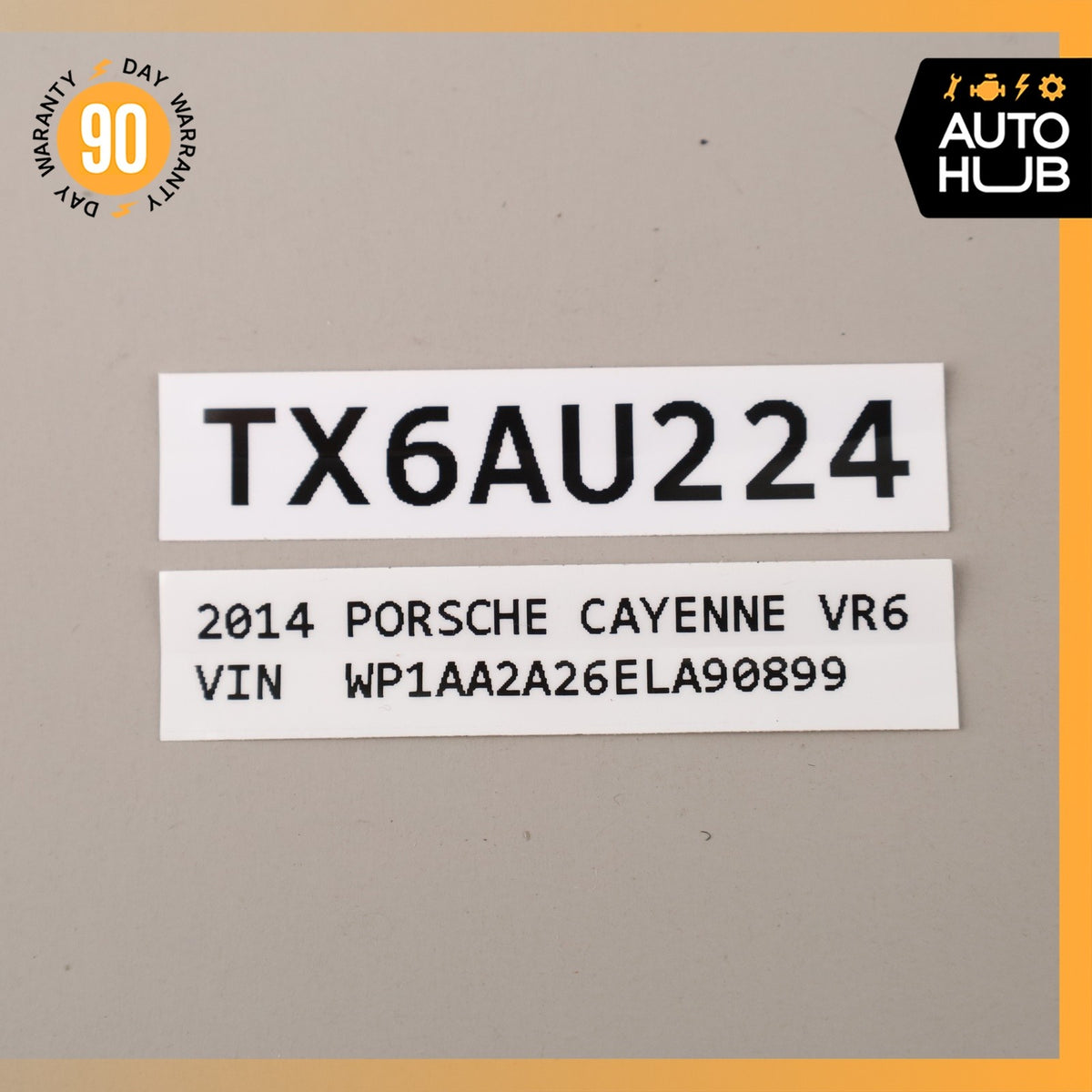 Porsche Cayenne 958 S Rear Bumper Blind Spot Distance Sensor Module OEM - photo 8