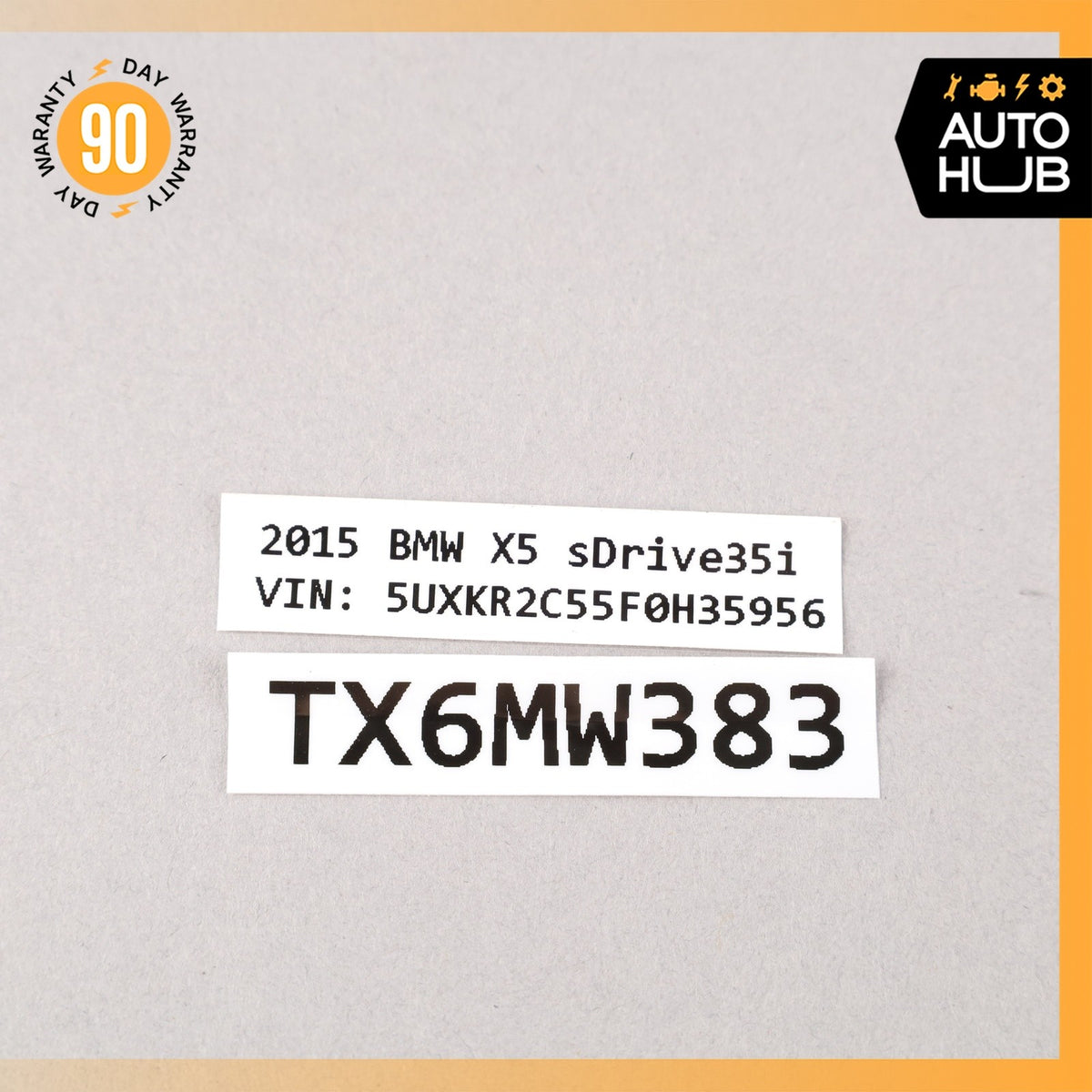BMW F15 X5 Headlight Head Light Lamp Daytime Control Module 63117263051 OEM - photo 10