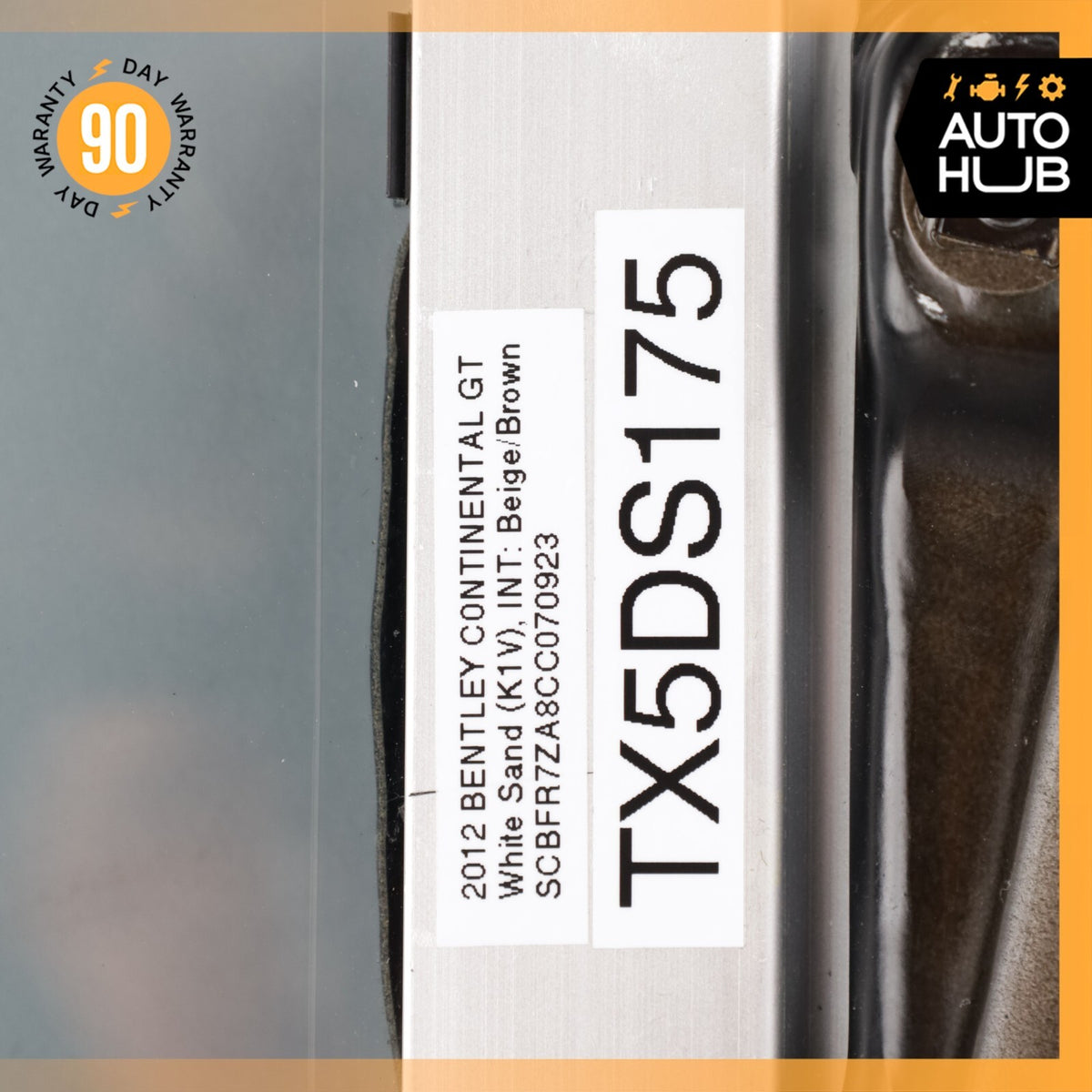 03-17 Bentley Continental GT Front Left Side Door Vent Window Glass OEM 56k - photo 20