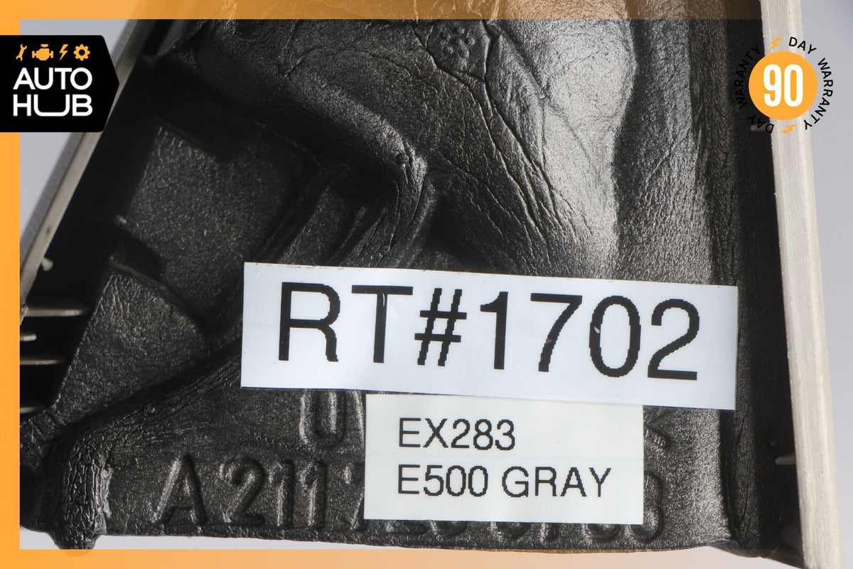 03-06 Mercedes W211 E500 E320 Tweeter Speaker Cover Left Driver Side Gray OEM - photo 11