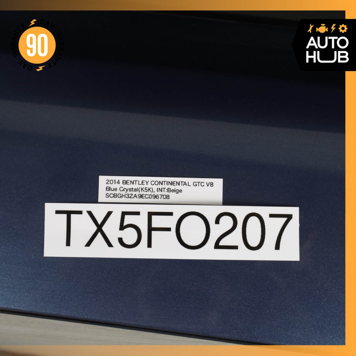 14-18 Bentley Continental GTC Right Passenger Side Skirt w/ Extension Lip OEM - photo 19