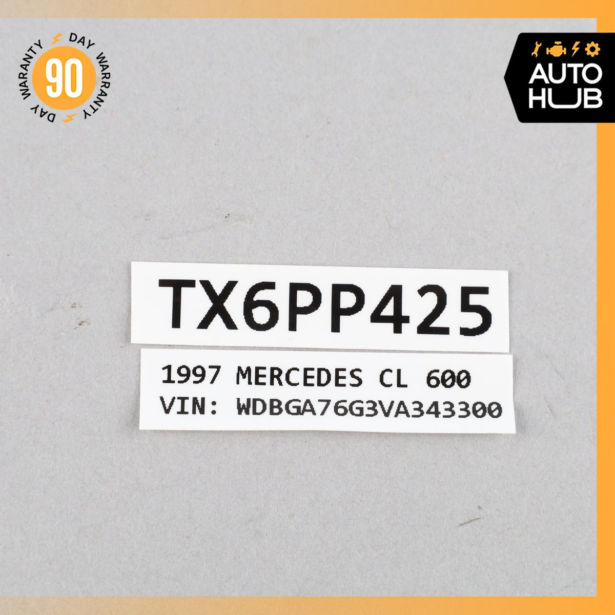 93-99 Mercedes W140 CL600 S500 S600 Coupe Right Side Door Panel Edge Trim OEM - photo 12