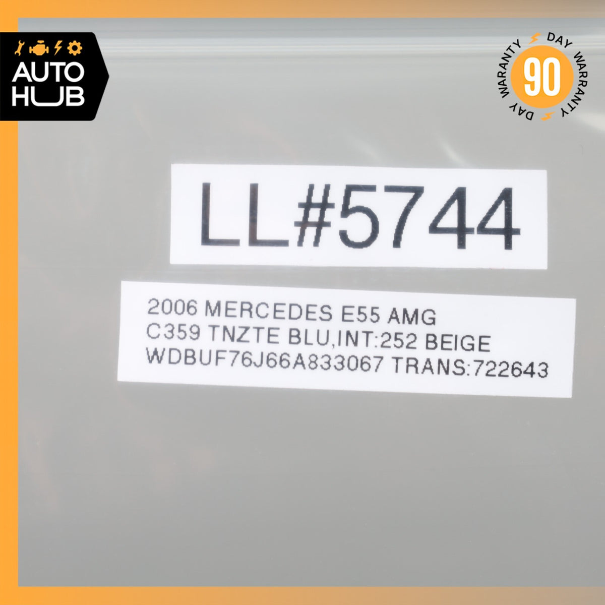 Mercedes W211 E55 AMG CLS500 Left Side Oxygen O2 Sensor Lambda Set of 4 OEM - photo 17