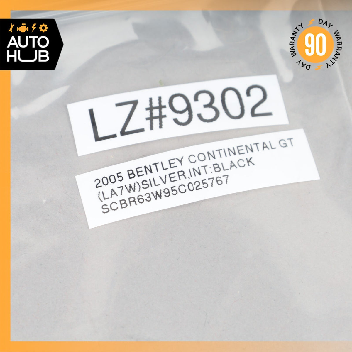 03-07 Bentley Continental GT GTC Rear Acceleration Sensor Module Unit OEM - photo 10
