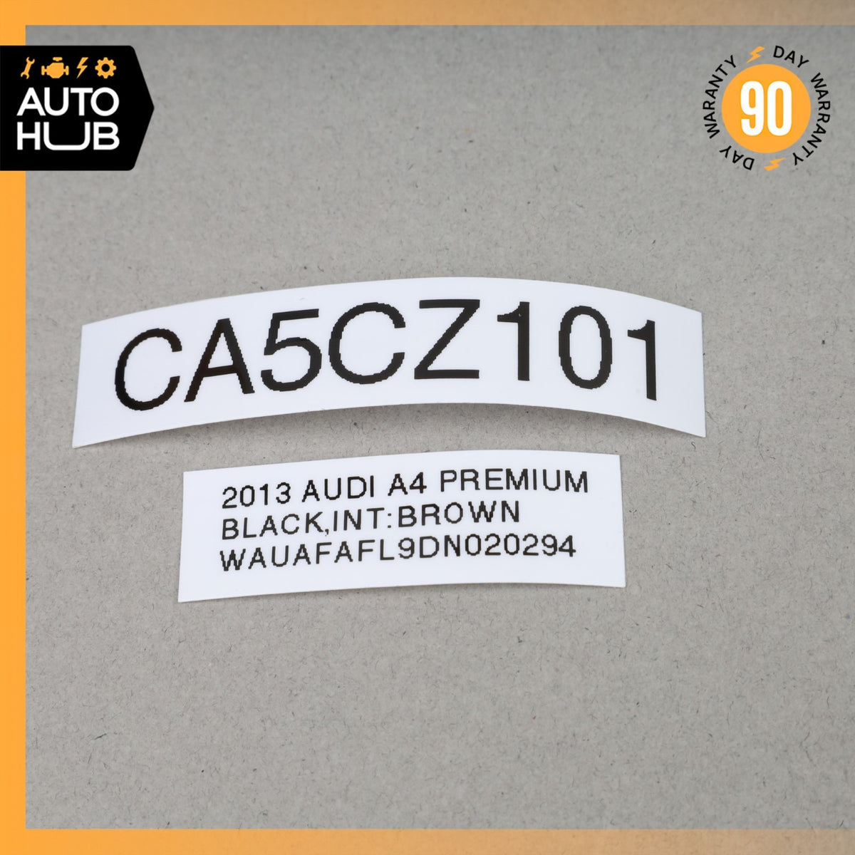 Audi B8 A4 Front Left Door Tweeter Speaker Cover Panel Trim Grille Black OEM - photo 11