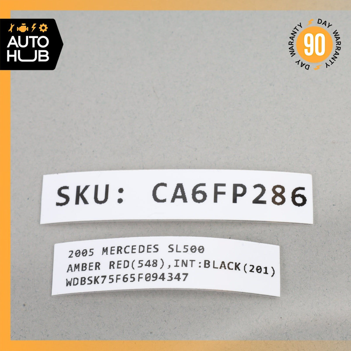 Mercedes R230 SL500 SL55 AMG Convertible Top Roof ABC Mirror Control Switch OEM - photo 11