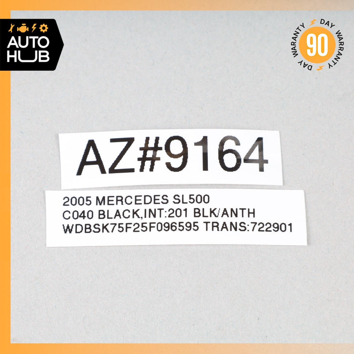 03-06 Mercedes R230 SL500 SL55 Display Clock Module 0015420314 OEM - photo 8