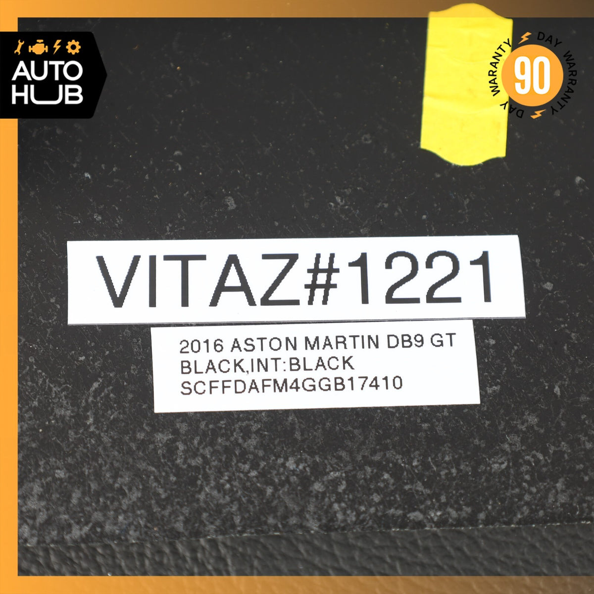 13-16 Aston Martin DB9 Front Left Side Lower A-Pillar Kick Panel Trim OEM - photo 16