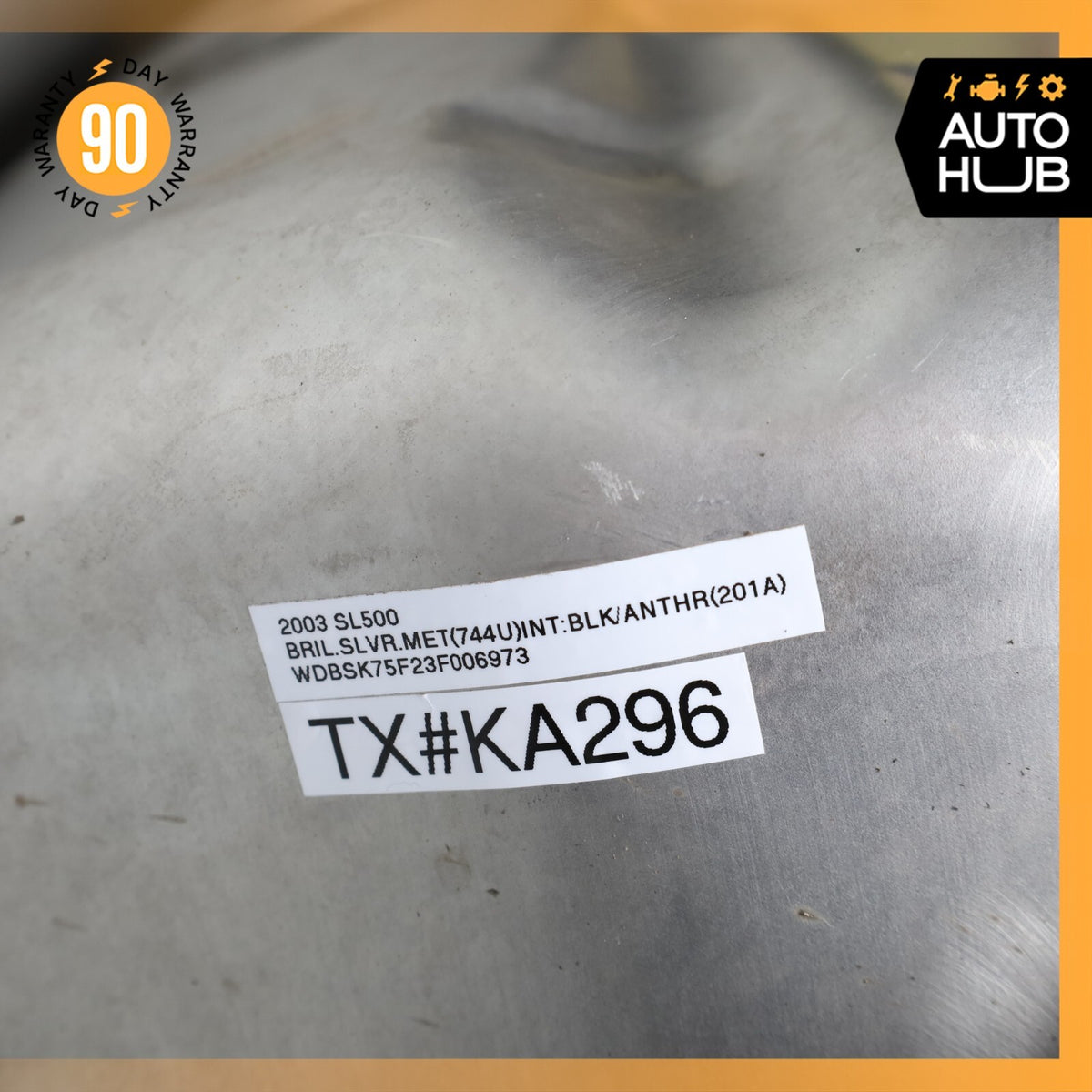 03-06 Mercedes R230 SL500 Fuel Gas Tank Reservoir Assembly 2304700720 OEM 62k - photo 13
