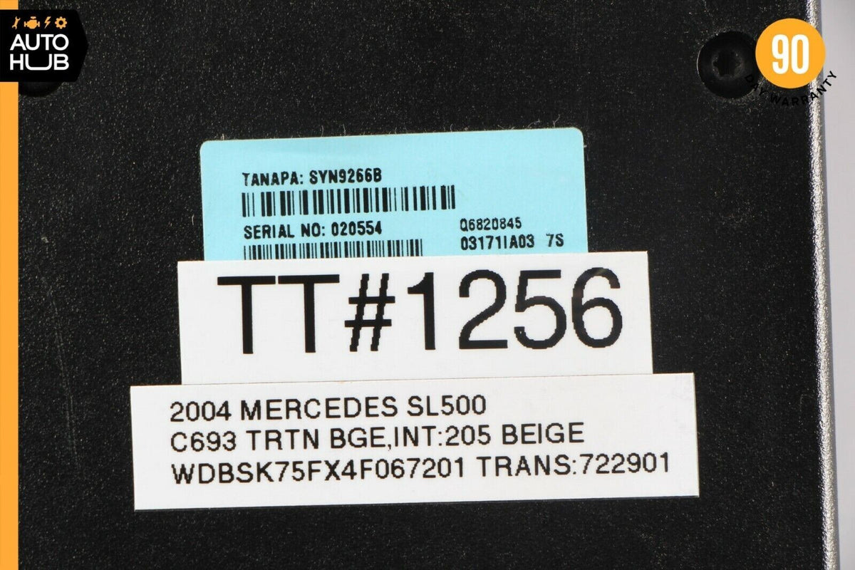 00-06 Mercedes R230 SL500 S600 S55 AMG CLK500 Voice Command Control Module OEM - photo 9