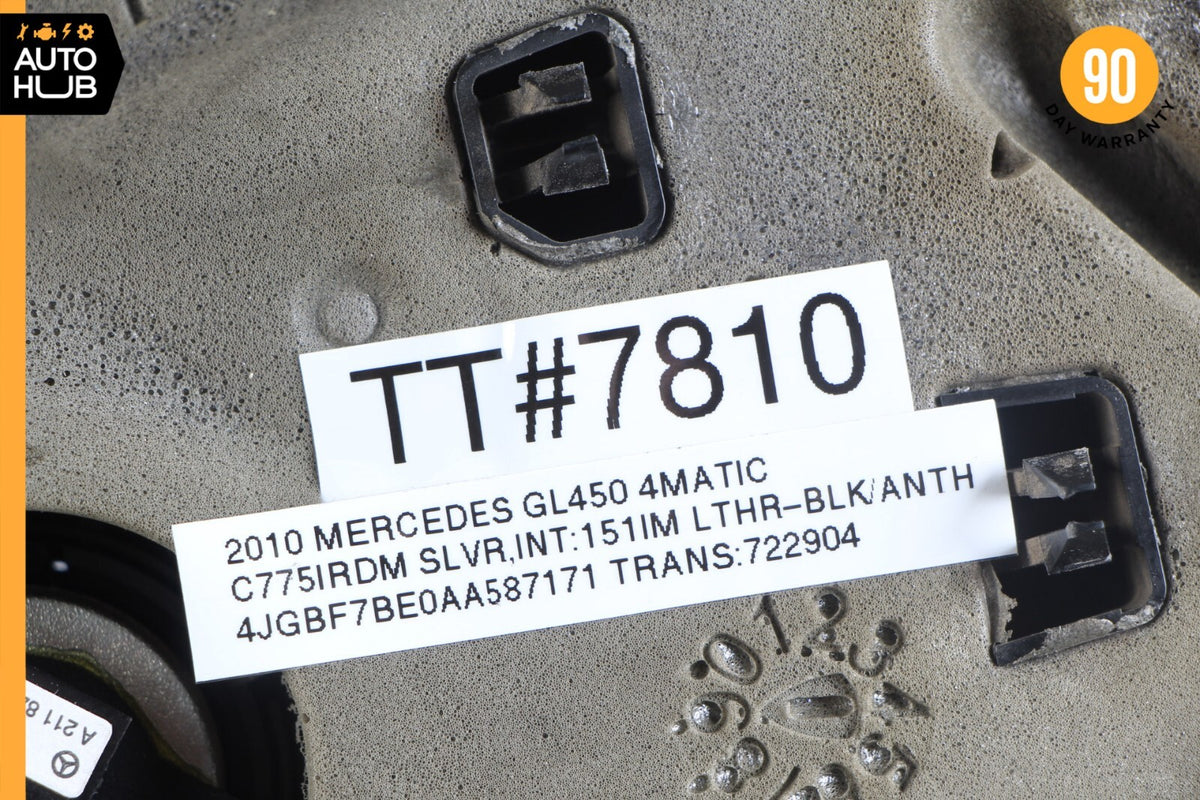 06-12 Mercedes X164 GL450 ML63 Speaker Door Mirror Cover Front Right Side OEM - photo 12