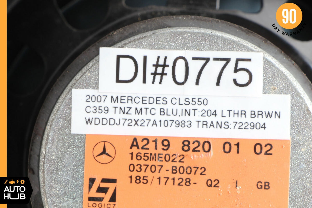06-11 Mercedes W219 CLS550 CLS500 Door Speaker Sound Audio Radio 2198200102 OEM - photo 10