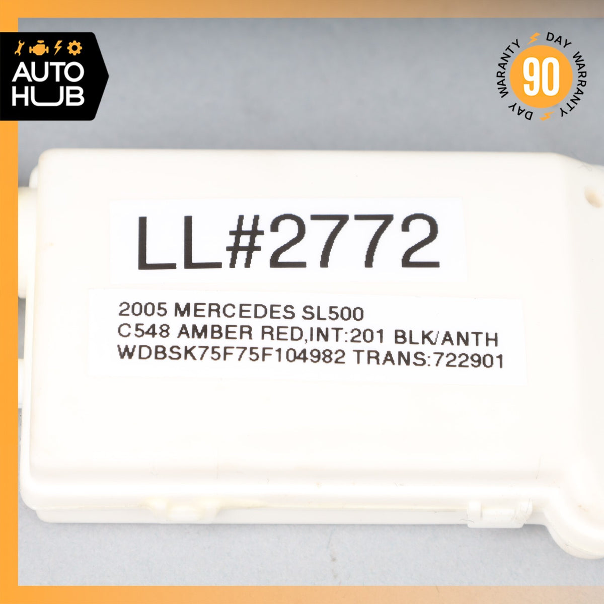 05-08 Mercedes R230 SL500 SL55 AMG Seat Occupancy Sensor Mat SRS 2308215151 OEM - photo 12