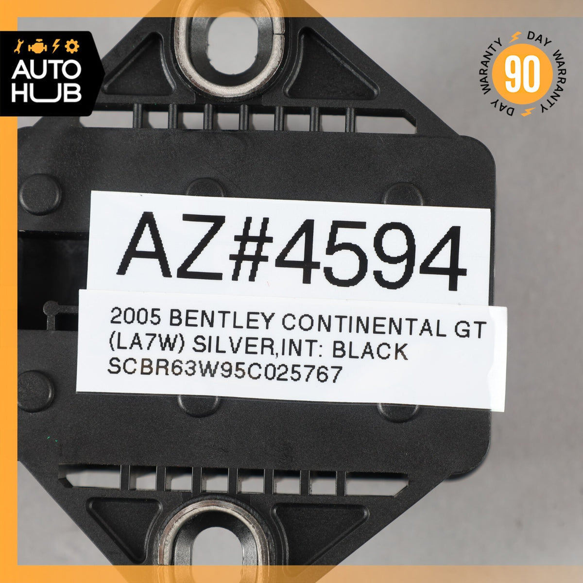 03-12 Bentley Continental GT GTC Flying Spur Yaw Turn Rate Sensor OEM - photo 6