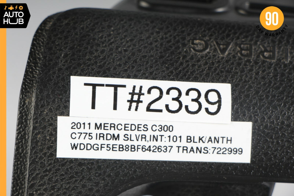 08-15 Mercedes W204 C300 GLK350 Right Side Lower Seat Airbag Air Bag Black OEM - photo 11