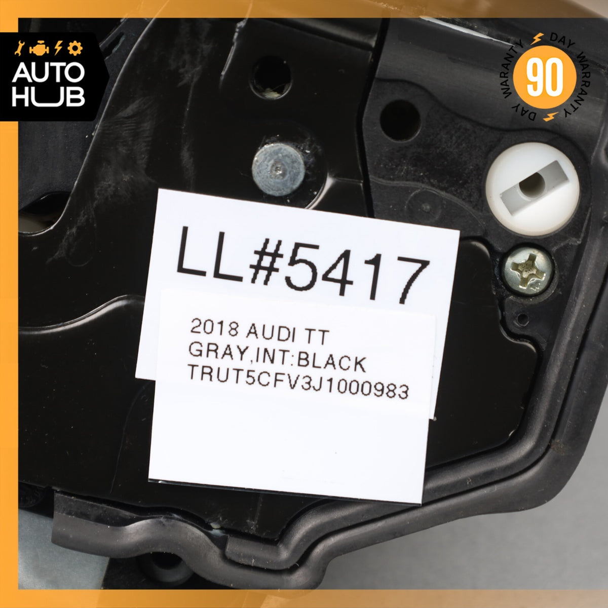 16-23 Audi TT Right Passenger Side Door Lock Latch Actuator OEM 54k - photo 15