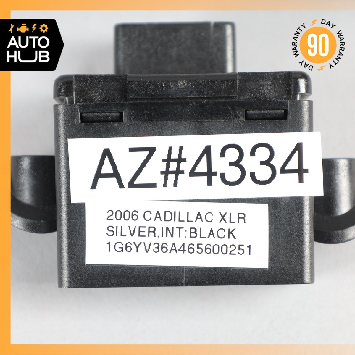 04-09 Cadillac XLR Rear Parktronic Buzzer Display PDC Black 15766504 OEM 51k - photo 8