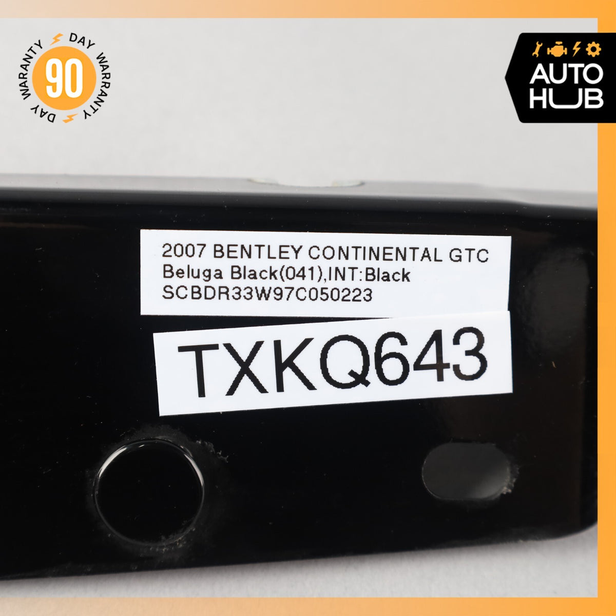 2007 Bentley Continental GTC Left Driver Side Fender Support Bracket OEM - photo 10