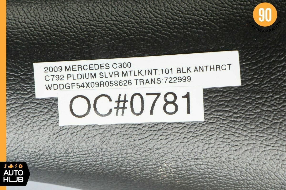 08-12 Mercedes W204 C300 GLK350 C250 Driving Steering Wheel Black 2044601203 OEM - photo 12