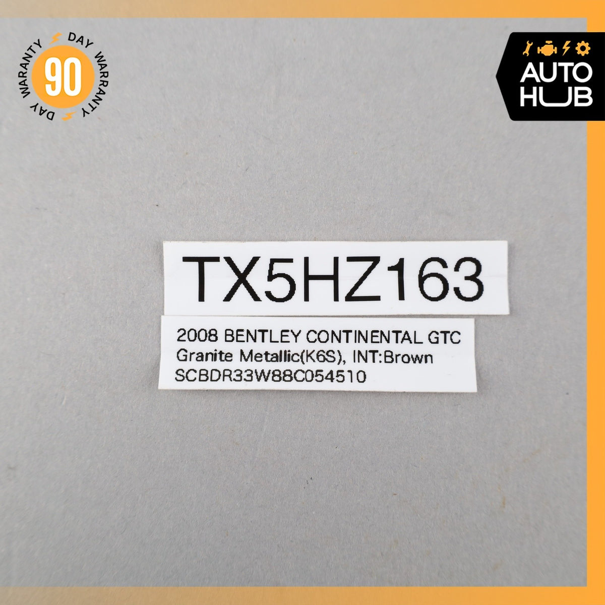 07-11 Bentley Continental GTC Left Side Rear Interior Quarter Trim Hinge OEM 43k - photo 14