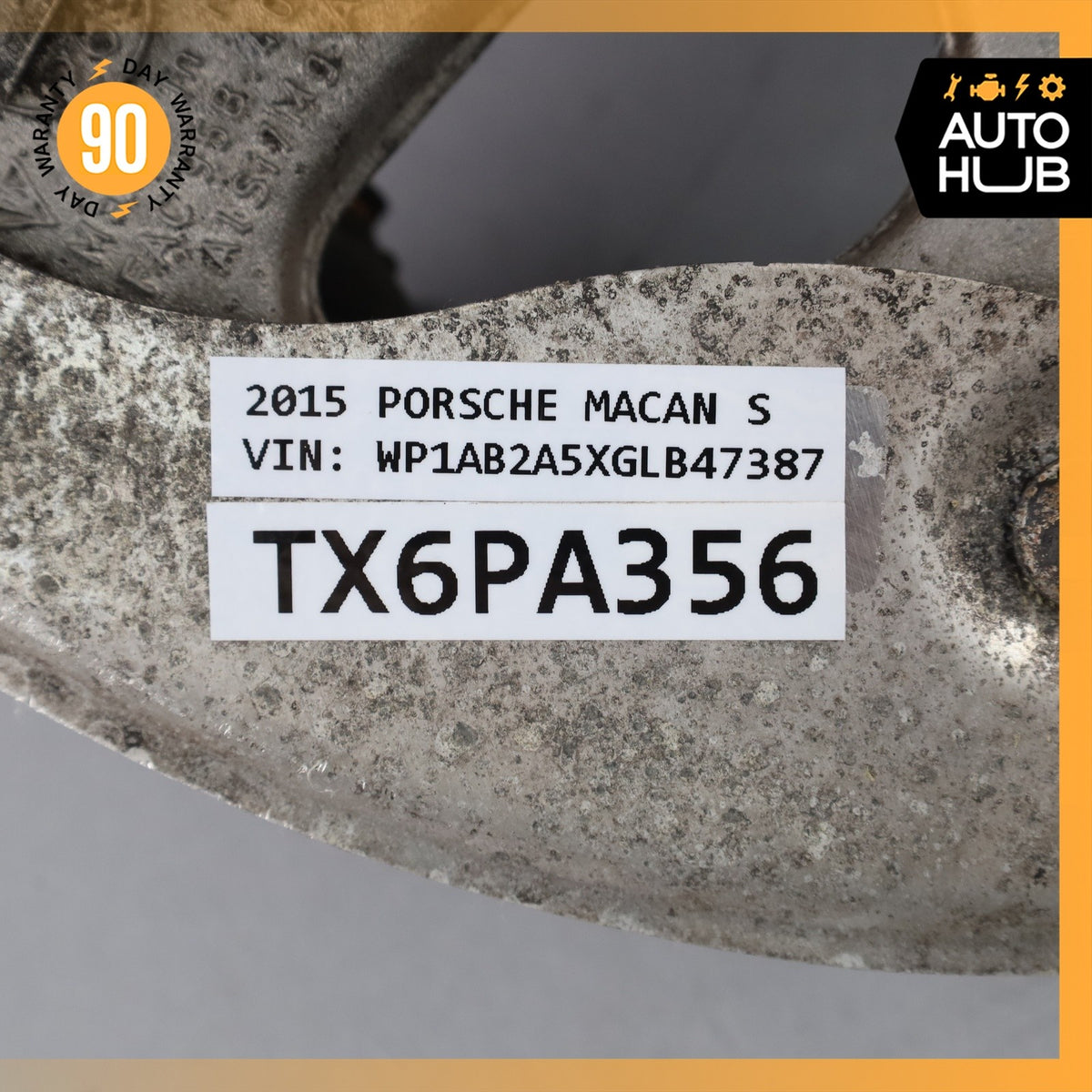 15-25 Porsche Macan 95B S GTS Front Left Side Spindle Knuckle 95B407253F OEM 74k - photo 14