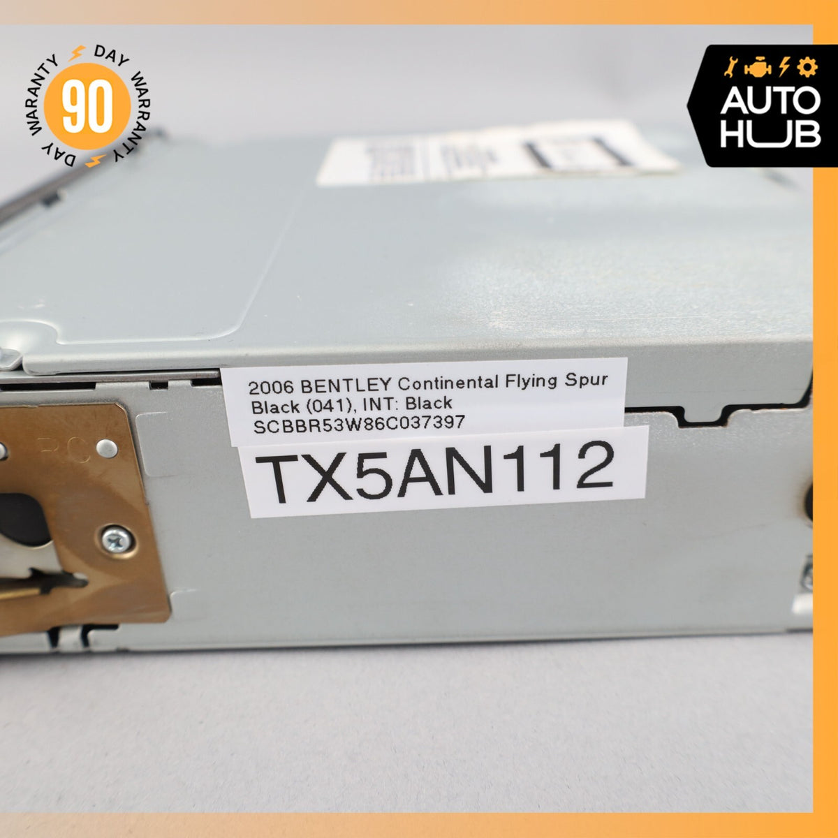03-13 Bentley Continental Flying Spur GTC GT 6 Disk CD Changer Player OEM 67k - photo 10