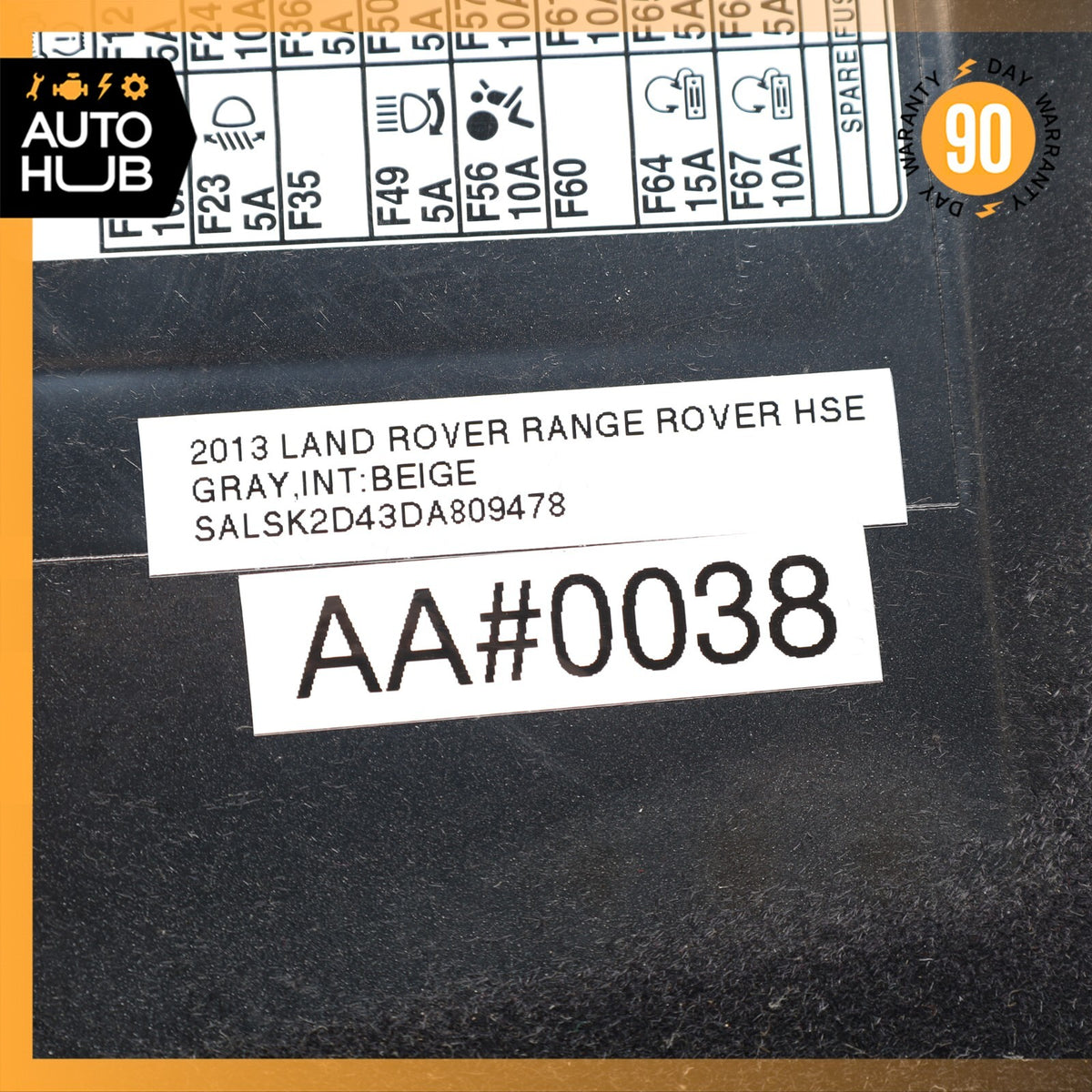 10-16 Land Rover Range Rover Sport L320 Dashboard Glove Box Compartment OEM - photo 16