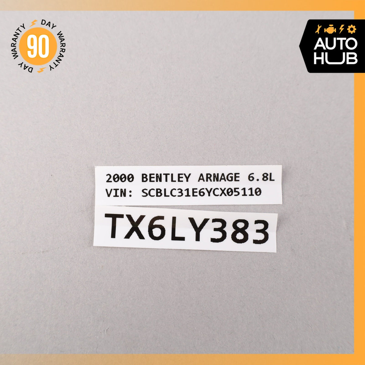 00-02 Bentley Arnage Trunk Lid Unlock Release Handle Emblem OEM 30k - photo 12