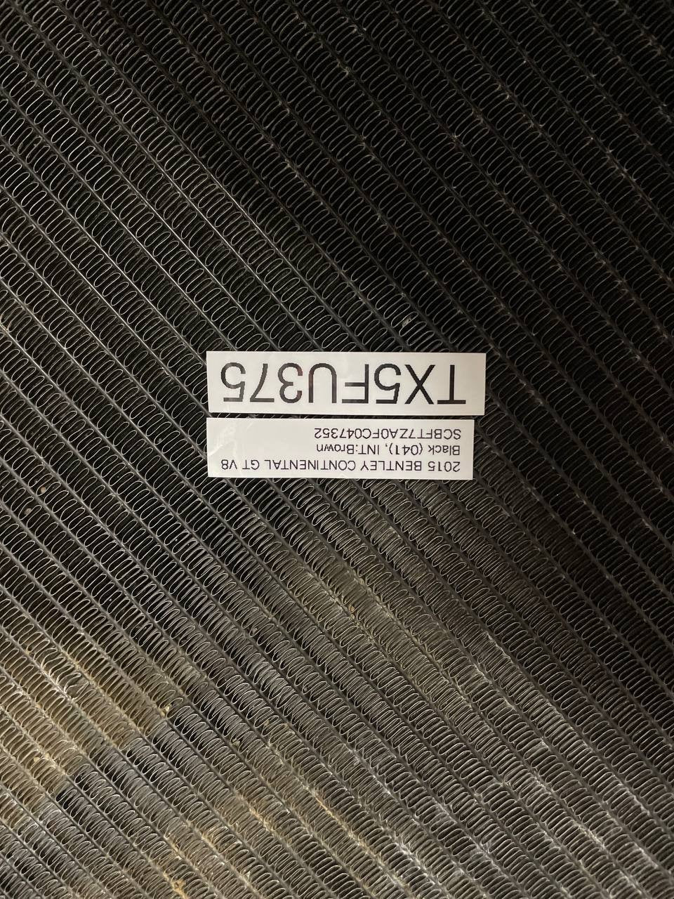 13-18 Bentley Continental GT GTC 4.0L Engine Cooling Radiator A/C Condenser OEM - photo 17