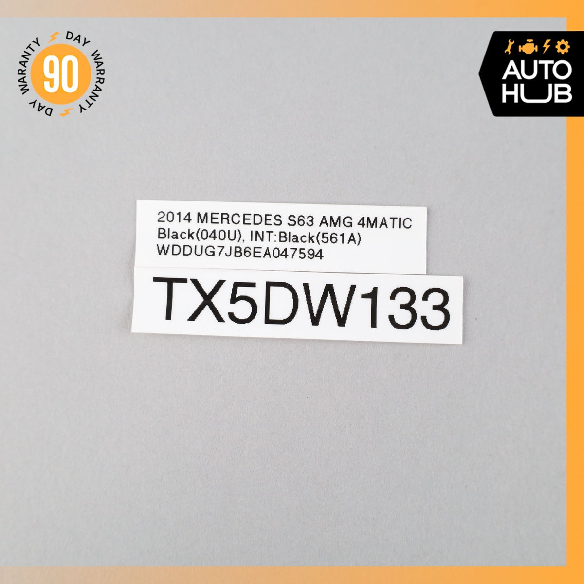 2014 Mercedes W222 S63 AMG Rear A/C Heater Climate Control Switch OEM - photo 12