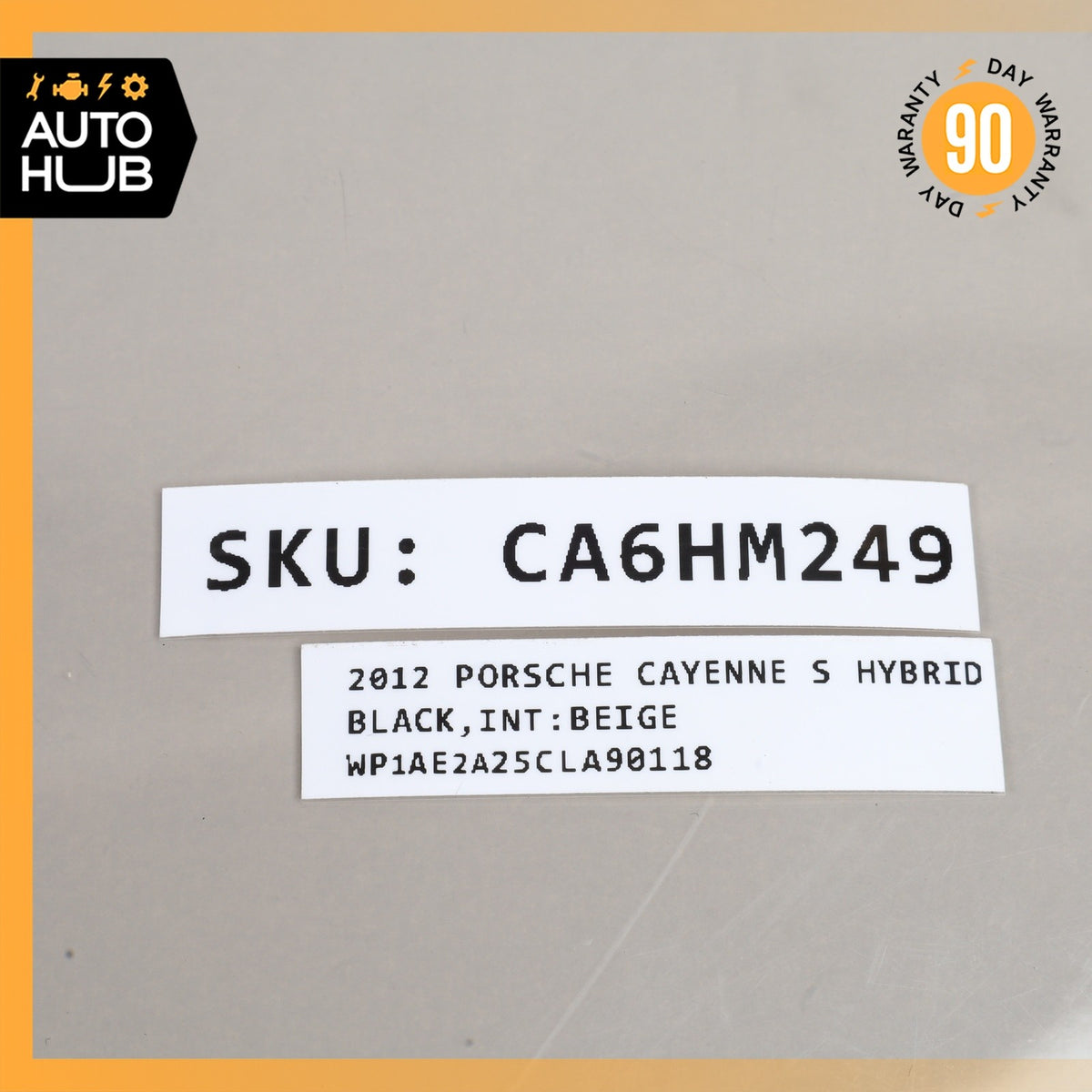11-16 Porsche Cayenne 958 Rear Right Side Antenna Amplifier AMP Module OEM - photo 11