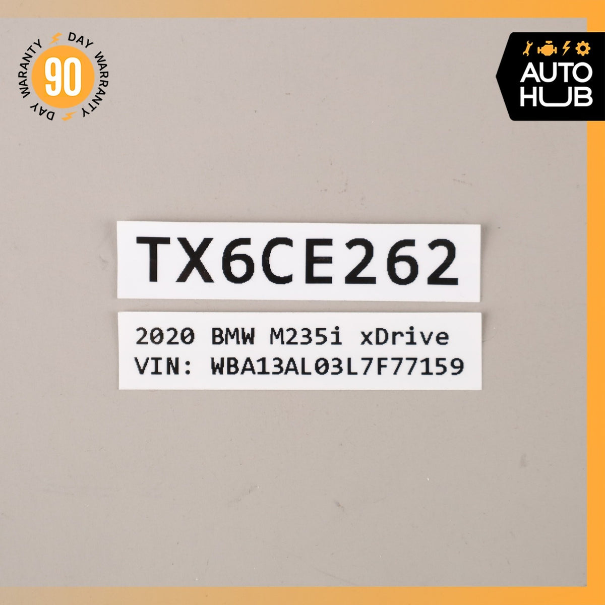 20-22 BMW F44 M235i 228i ACSM5 Airbag Air Bag Diagnostic Control Module OEM 42k - photo 10