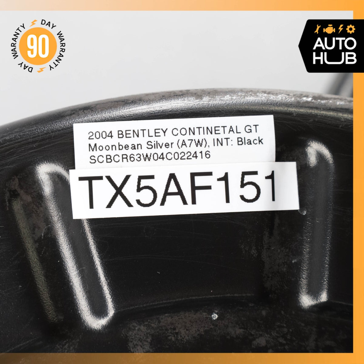 03-07 Bentley Continental GT Coupe Front Left Side Spindle Knuckle Hub OEM 96k - photo 17
