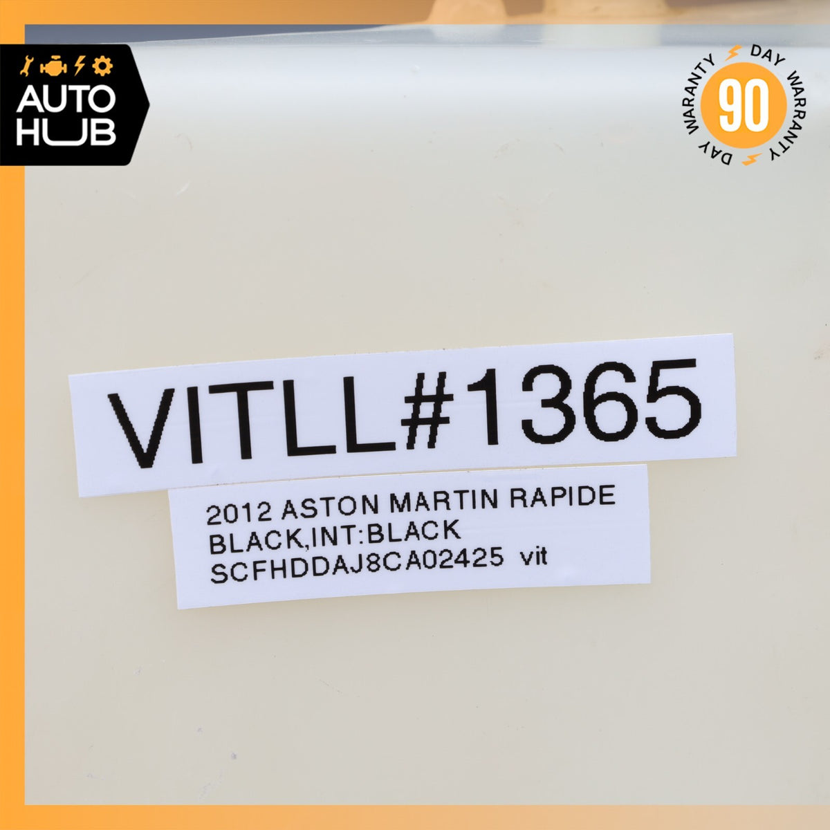 Aston Martin Rapide Expansion Overflow Bottle Tank Reservoir OEM 12k - photo 11