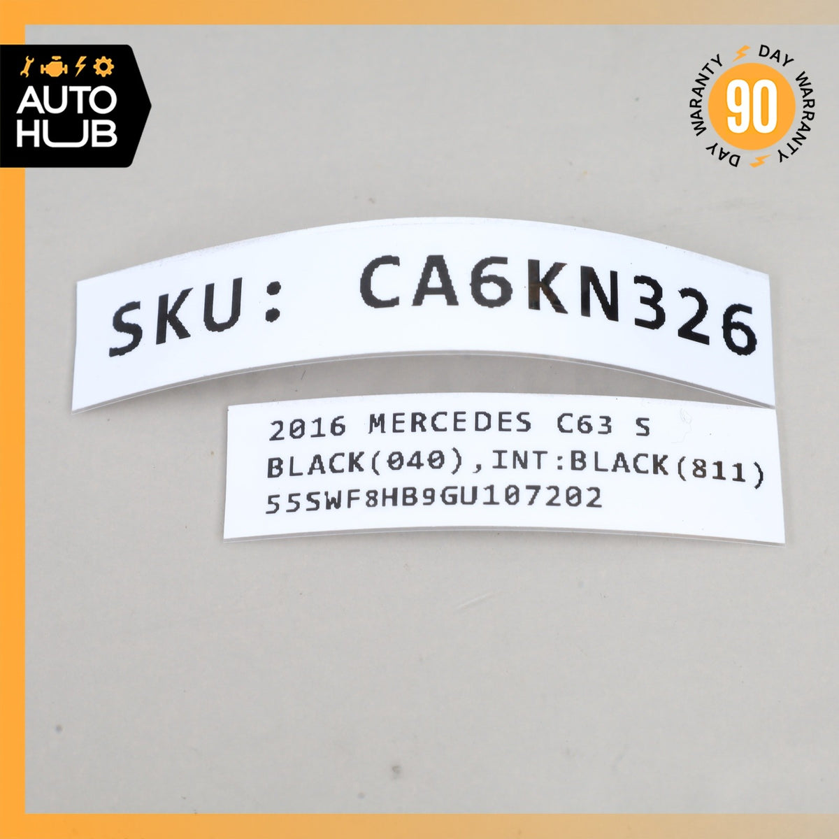 15-21 Mercedes W205 C63 AMG C300 C350e GLC300 Right Side Sunvisor Sun Visor OEM - photo 13