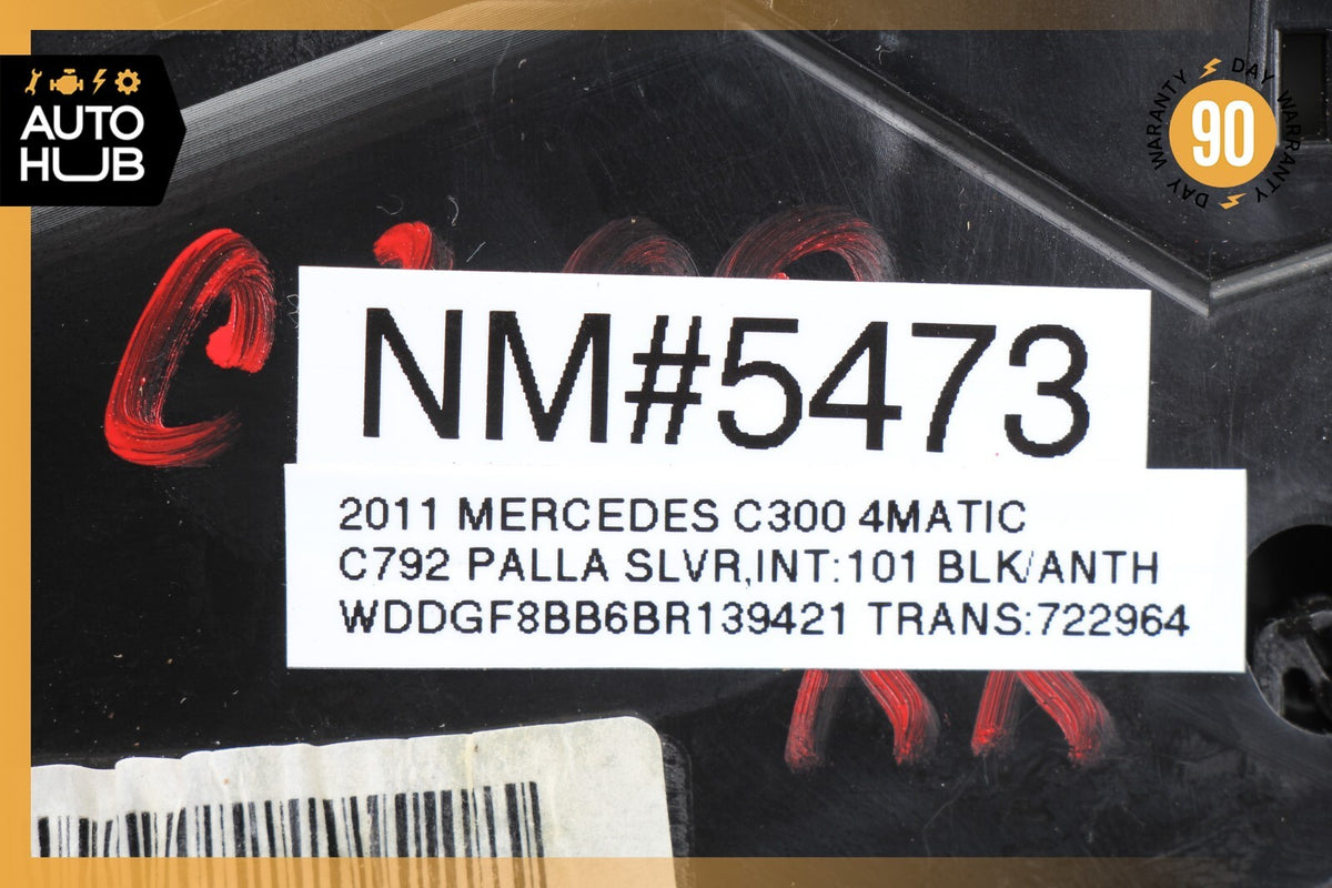 08-14 Mercedes W204 C300 C63 AMG Rear Right Side Door Lock Latch Actuator OEM - photo 12
