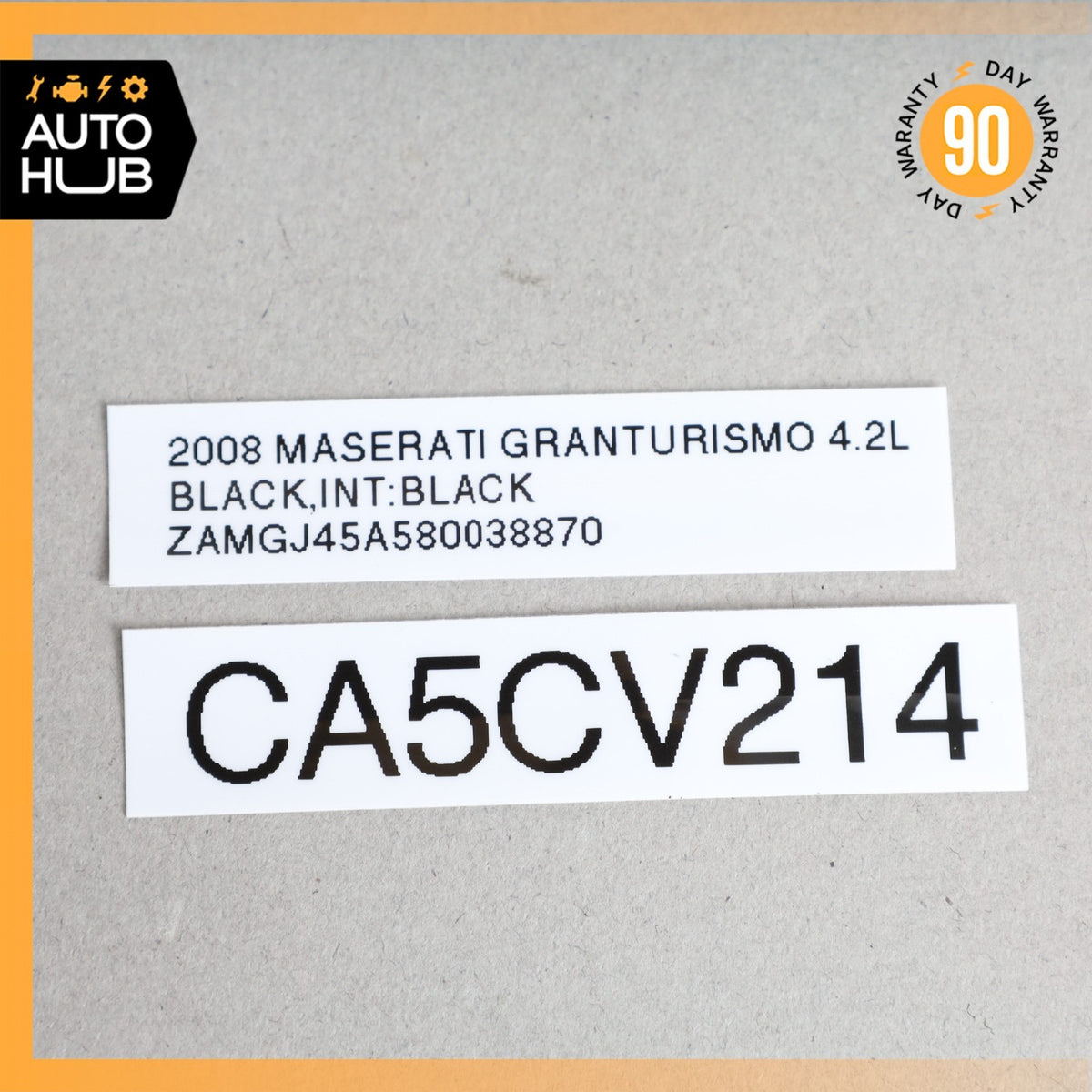 08-10 Maserati GranTurismo M145 Right Passenger Side Dash Airbag Air Bag OEM 34k - photo 13