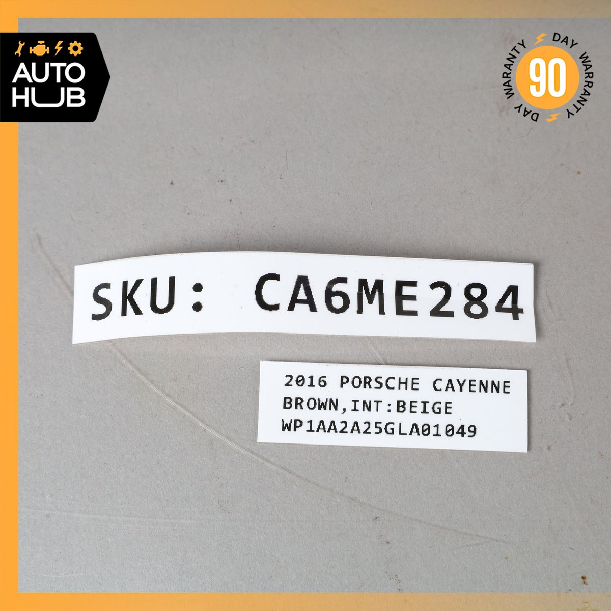 15-18 Porsche Cayenne 958 Rear Seat Heat Lock Switch Control Panel OEM - photo 14