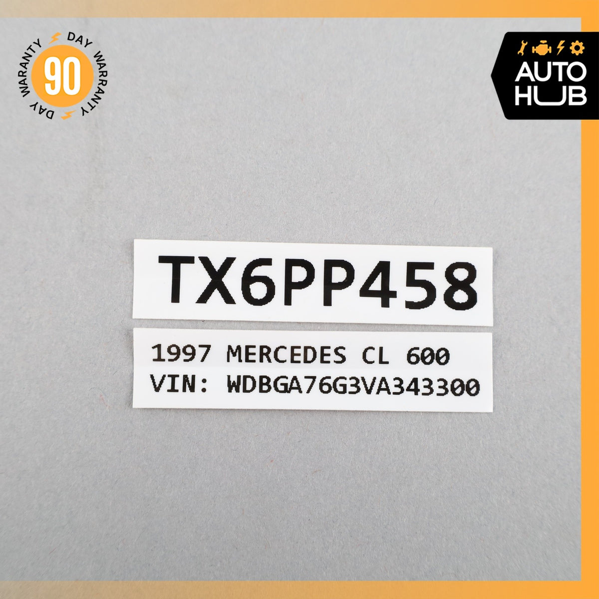 Mercedes W140 CL600 S500 Parktronic Buzzer Display PDC 0005427823 OEM - photo 12
