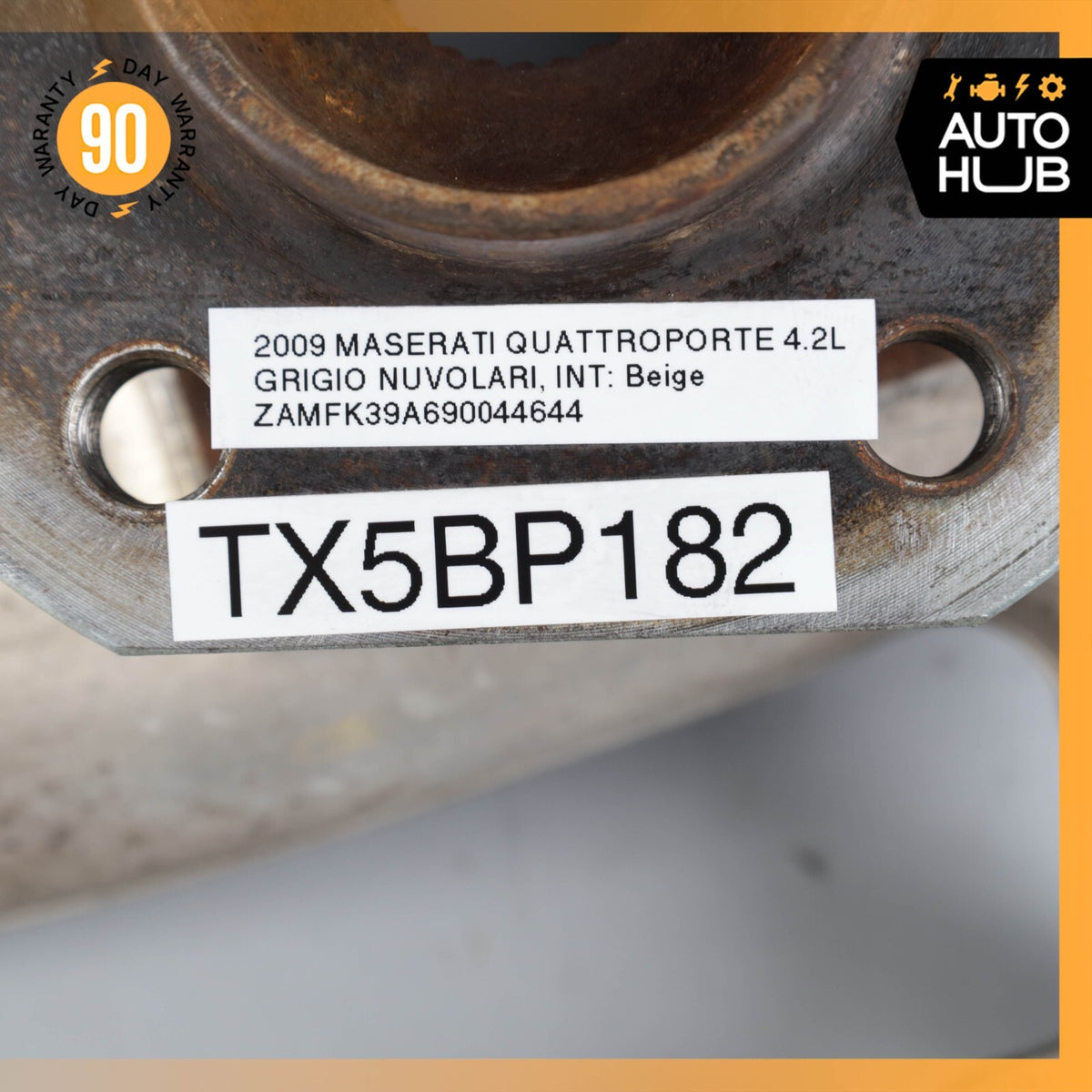 03-10 Maserati Quattroporte M139 Front Right Side Spindle Knuckle Hub OEM - photo 11
