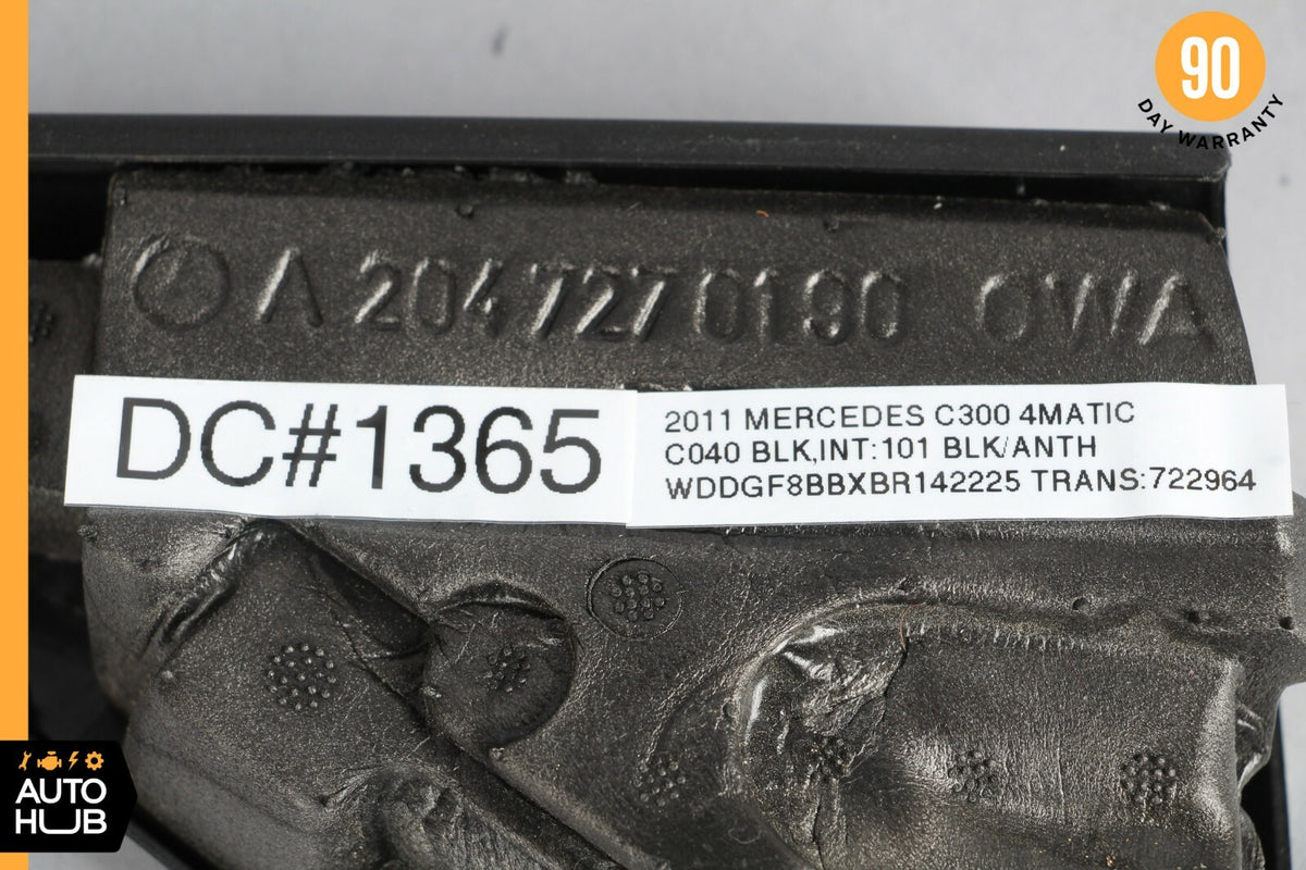 08-14 Mercedes W204 C300 Front Left Side Door Panel Tweeter Speaker Cover OEM - photo 11