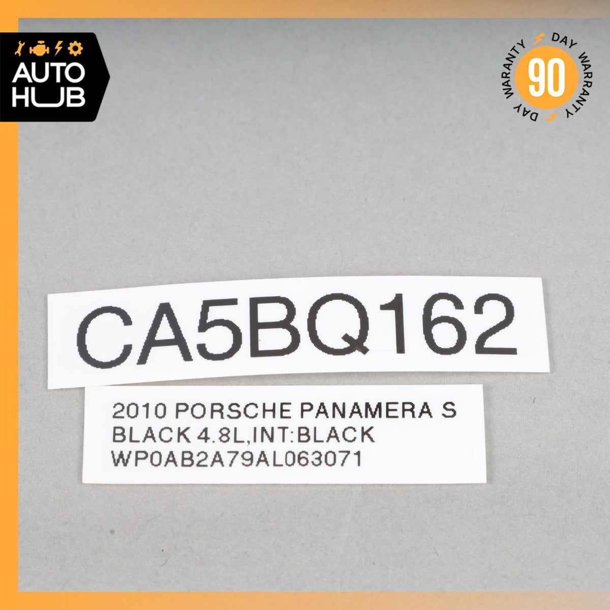 Porsche Panamera 970 Rear Left Driver Side Door Sunshade Trim OEM - photo 14