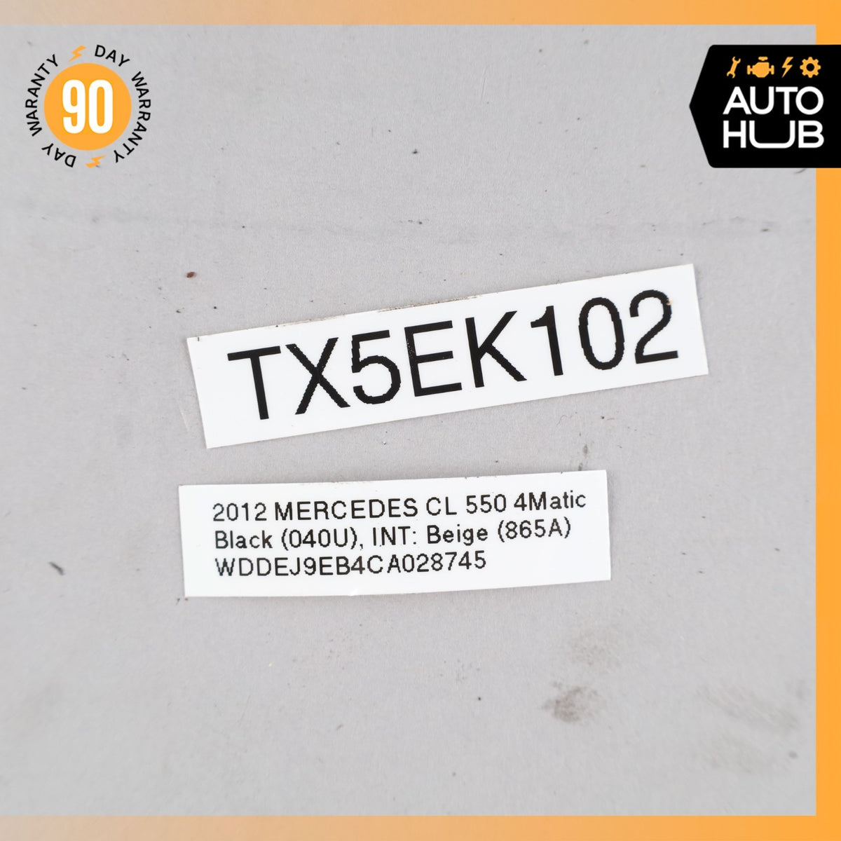 07-14 Mercedes W216 CL550 S400 Rear Left Airmatic Suspension Shock Strut OEM 85k - photo 17