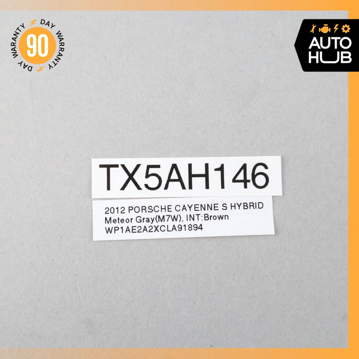 2012 Porsche Cayenne 958 Hybrid S Headlight Switch Control 7P5941531C OEM - photo 7