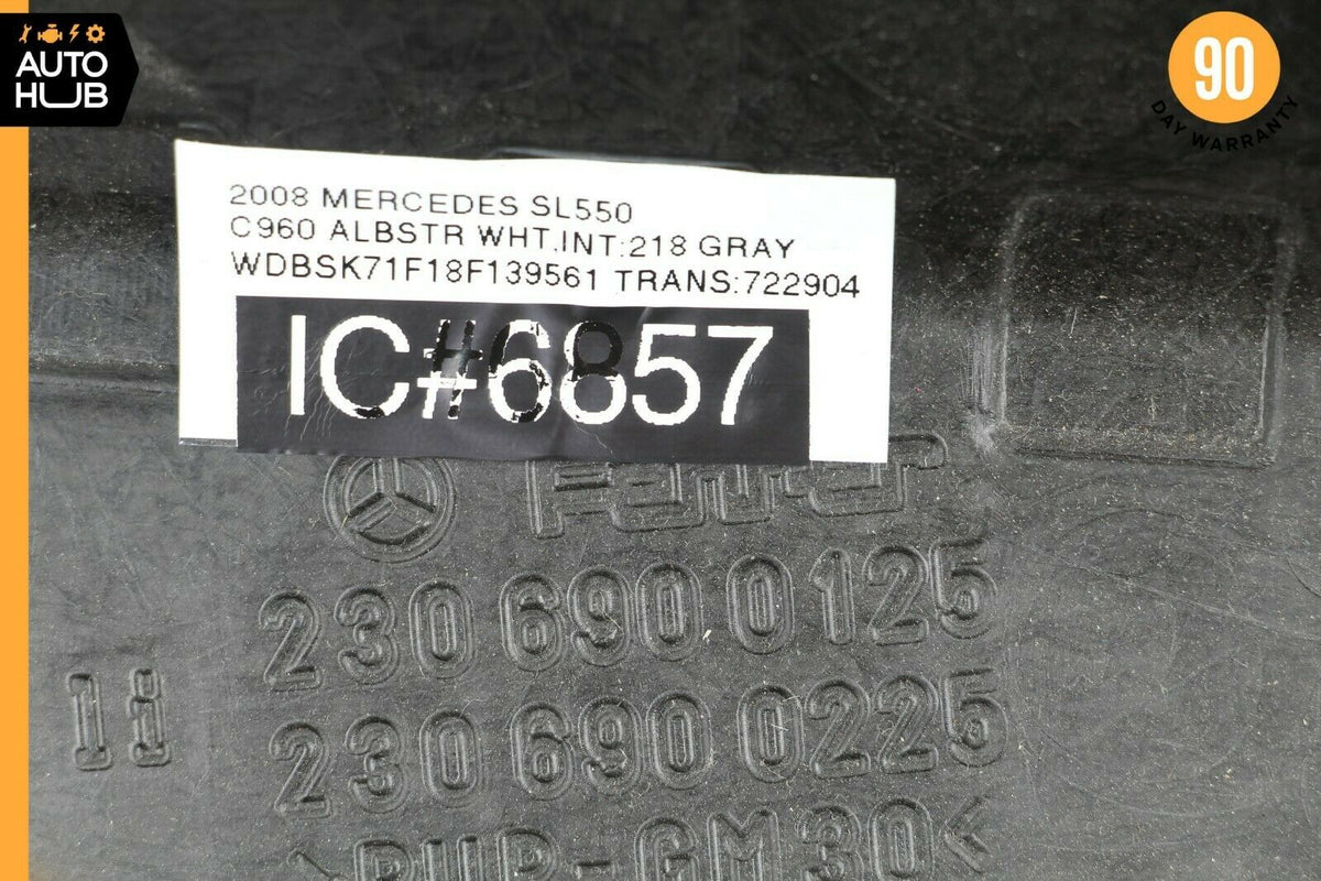 07-12 Mercedes R230 SL550 SL55 Front Left Side Interior Trim Panel A Pillar OEM - photo 12