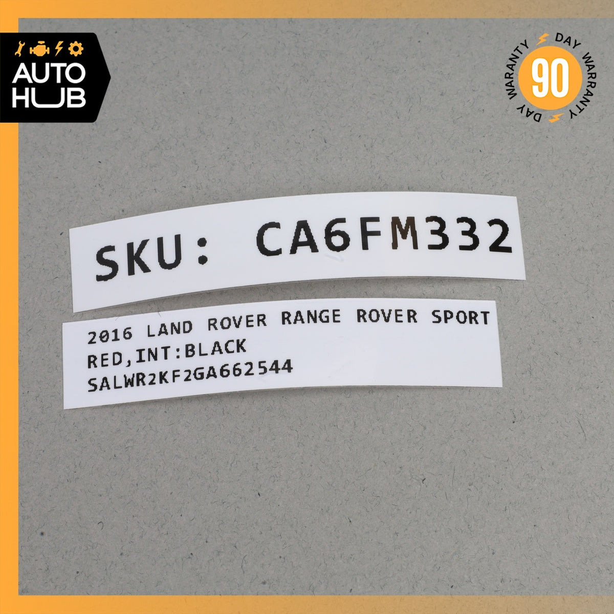 14-17 Range Rover Sport L494 L405 Steering Wheel Airbag Air Bag DPLA043B13AD OEM - photo 10