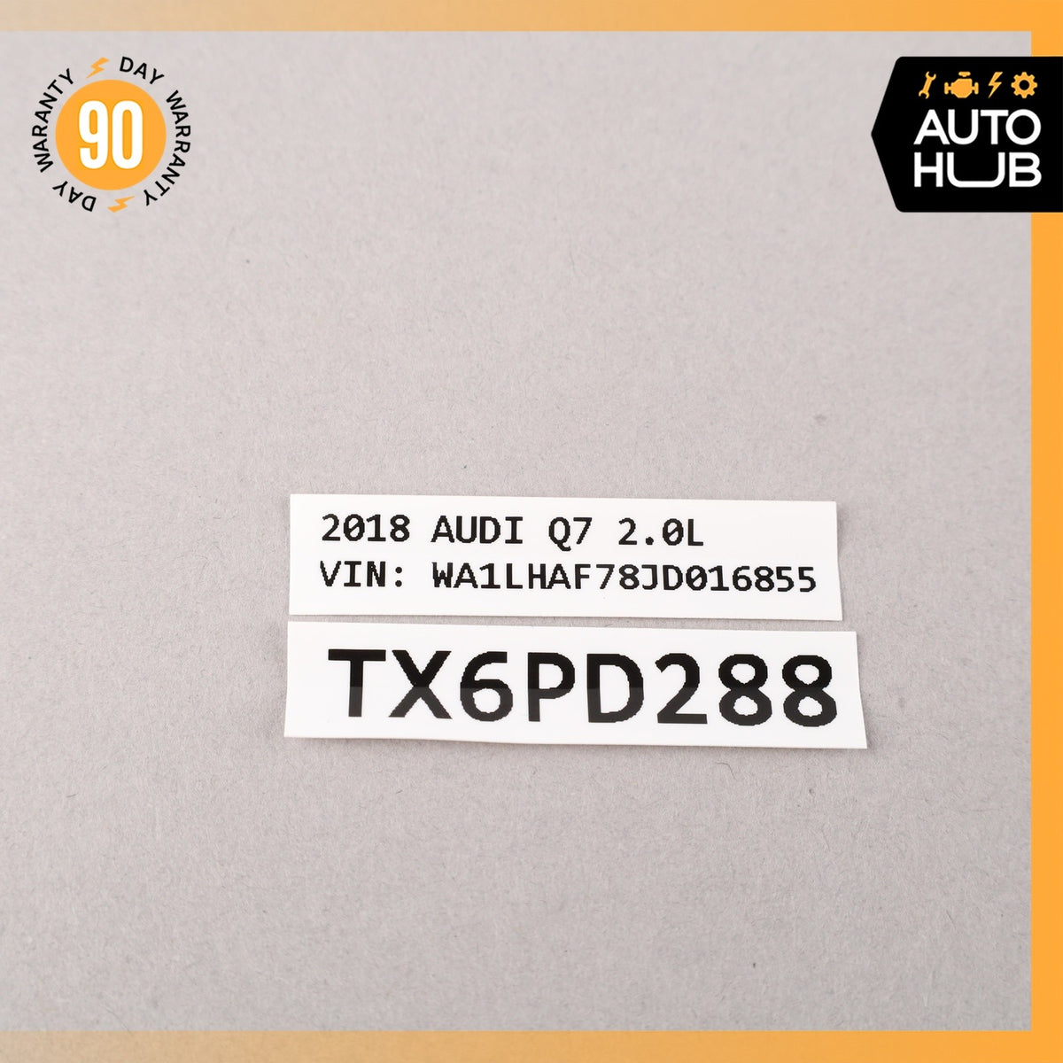 17-19 Audi 4M Q7 Right Center DASH Multi Switch Trim Panel OEM 87k - photo 12