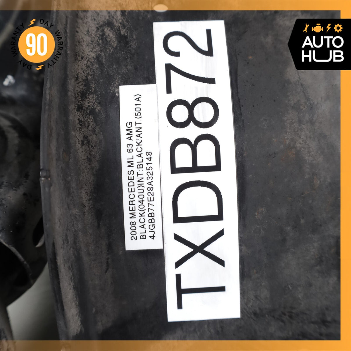 07-11 Mercedes W164 ML63 AMG Front Engine Sub Frame Crossmember Cradle OEM - photo 12
