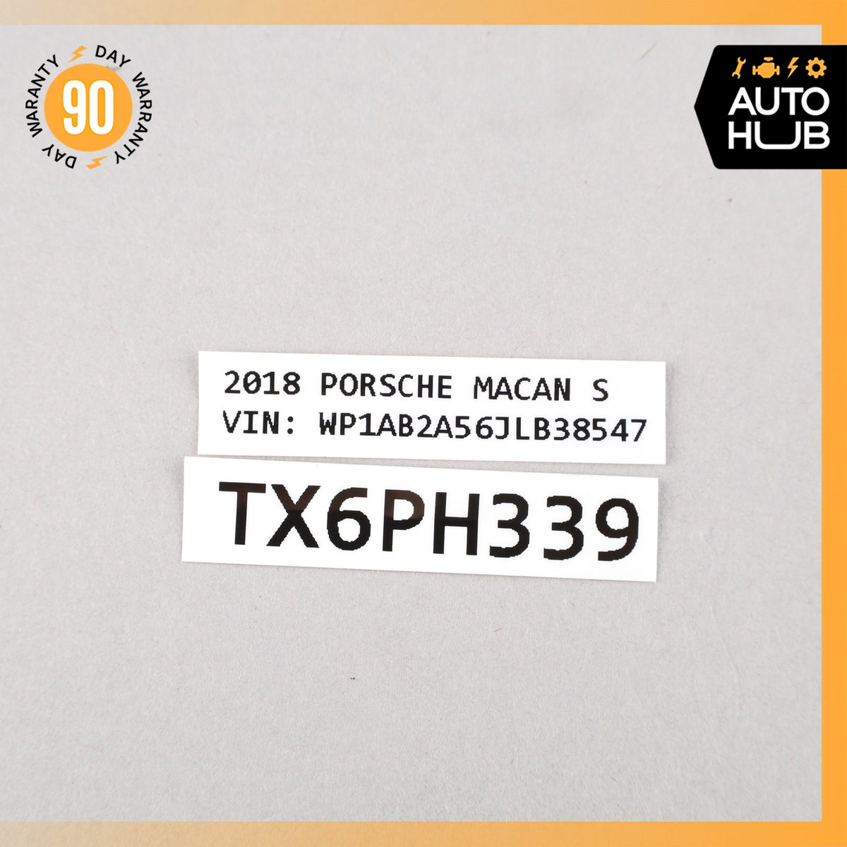 15-18 Porsche Macan 95B Rear AC Climate Control Seat Heated Switch Vent OEM - photo 12