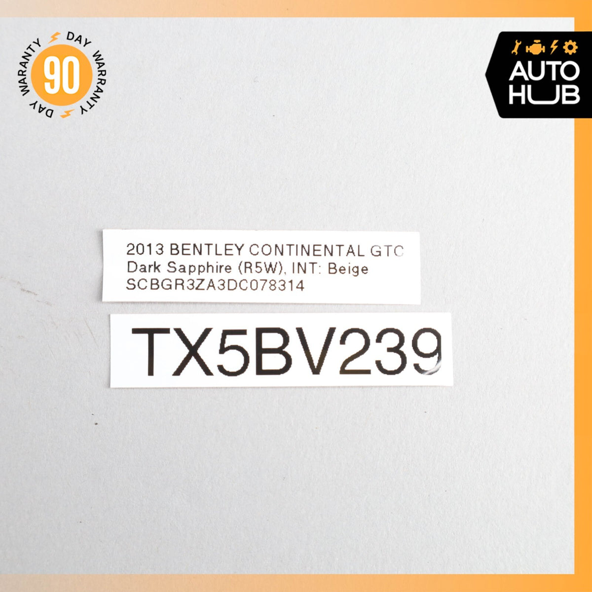 03-18 Bentley Continental GTC GT Start Ignition Switch Module w/ Key OEM 71k - photo 12